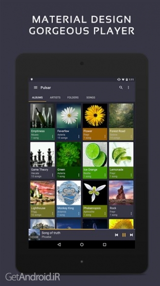 دانلود برنامه Pulsar Music Player Pro اندروید