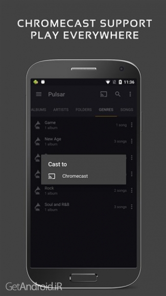 دانلود برنامه Pulsar Music Player Pro اندروید