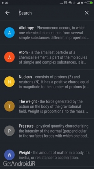 دانلود برنامه Periodic Table 2019 PRO اندروید