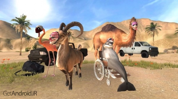 دانلود Goat Simulator Payday 1.0.1 بازی شبیه سازی بز اندروید
