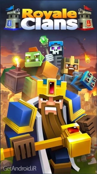 دانلود Royale Clans – Clash of Wars 4.68 بازی استراتژیک قبایل سلطنتی اندروید