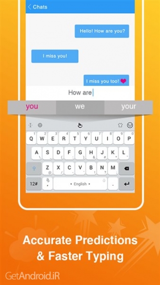 دانلود برنامه ABC Keyboard اندروید