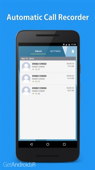 دانلود Call Recorder Pro v1.4.2 نرم افزار ضبط مکالمه دوطرفه اندروید