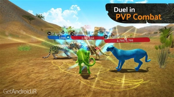 دانلود The Cheetah 1.1.2 بازی نقش آفرینی یوزپلنگ اندروید