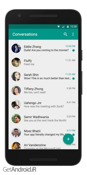 دانلود Message SMS + MMS v1.1 برنامه ارسال پیام های اس ام اس و ام ام اس اندروید
