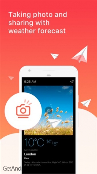 دانلود برنامه Today Weather اندروید