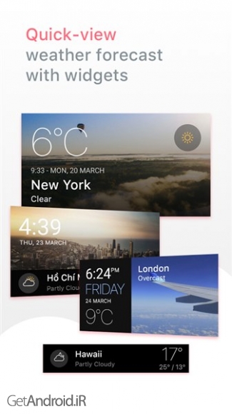 دانلود برنامه Today Weather اندروید