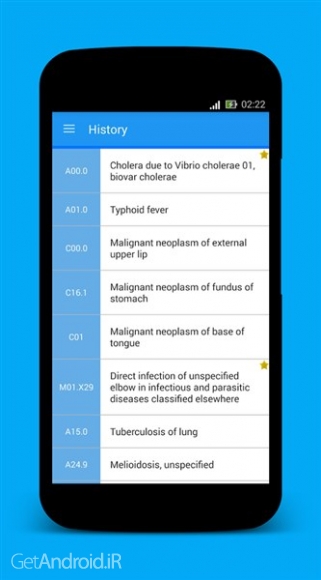 دانلود ICD 10 Pro v1.5.1 برنامه پزشکی اندروید