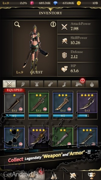 دانلود Infinity Alive 1.1.9 بازی نقش آفرینی زندگی ابدی اندروید