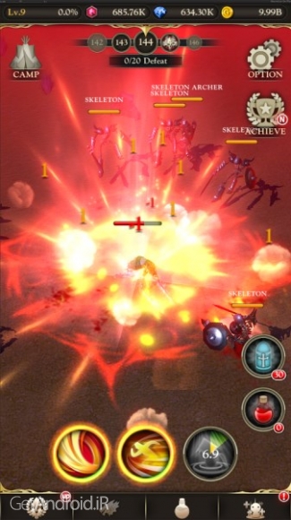 دانلود Infinity Alive 1.1.9 بازی نقش آفرینی زندگی ابدی اندروید