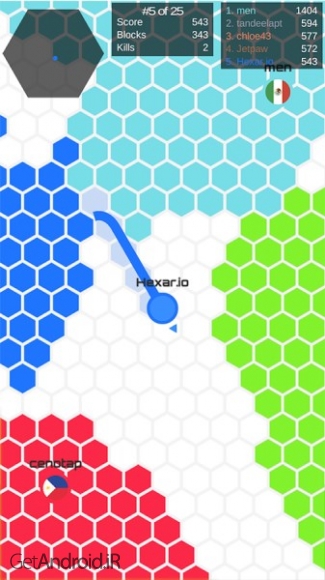 دانلود بازی Hexar io اندروید