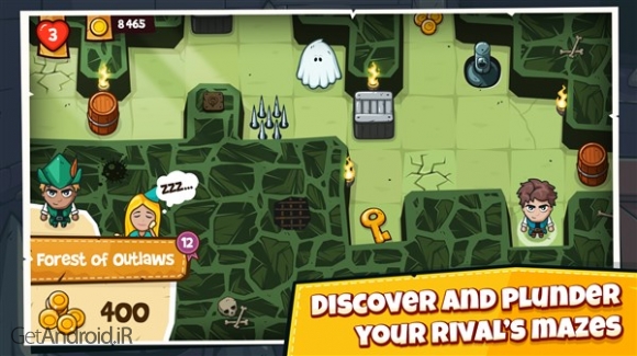 دانلود Maze Bandit 1.1 بازی راهزن پیچ و خم اندروید