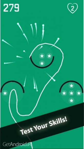 دانلود Head 'n' Trails : Finger dodge 1.0.2 بازی تمرکزی اندروید