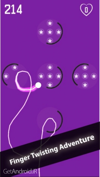 دانلود Head 'n' Trails : Finger dodge 1.0.2 بازی تمرکزی اندروید