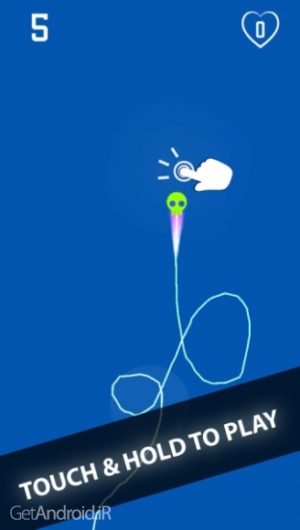 دانلود Head 'n' Trails : Finger dodge 1.0.2 بازی تمرکزی اندروید