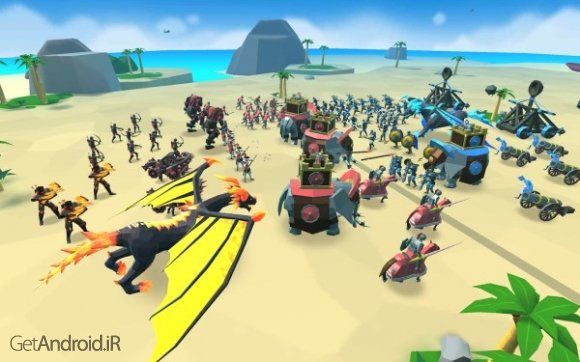 دانلود بازی Epic Battle Simulator 2 اندروید