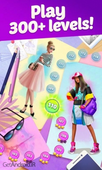 دانلود Talking Angela Color Splash 1.0.9.1219 بازی پازلی آنجلای سخنگو اندروید