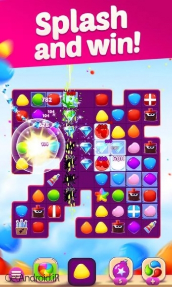 دانلود Talking Angela Color Splash 1.0.9.1219 بازی پازلی آنجلای سخنگو اندروید