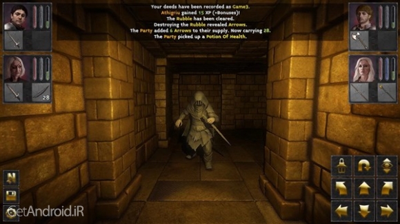 دانلود The Deep Paths v8 بازی نقش آفرینی راه عمیق اندروید