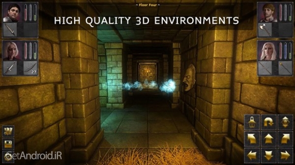 دانلود The Deep Paths v8 بازی نقش آفرینی راه عمیق اندروید