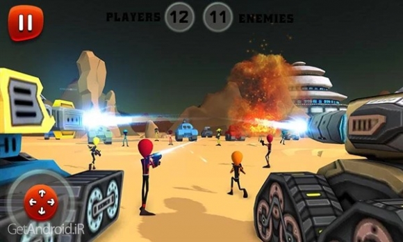 دانلود Creepy Aliens Battle Simulator 3D v1.3 بازی نبرد با موجودات فضایی اندروید