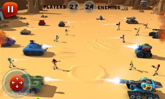 دانلود Creepy Aliens Battle Simulator 3D v1.3 بازی نبرد با موجودات فضایی اندروید