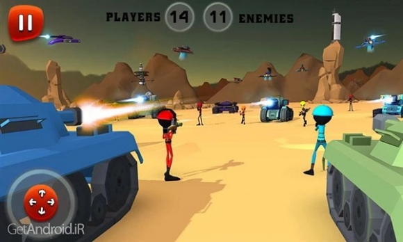 دانلود Creepy Aliens Battle Simulator 3D v1.3 بازی نبرد با موجودات فضایی اندروید