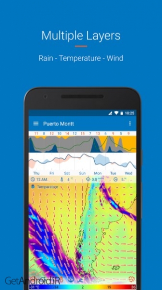 دانلود بهترین نرم افزار پیش بینی وضع هوا
