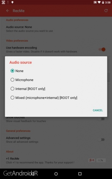 دانلود برنامه RecMe Free Screen Recorder اندروید
