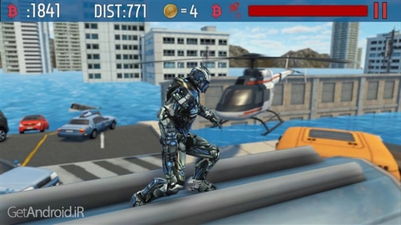 دانلود بازی Iron Avenger No Limits اندروید