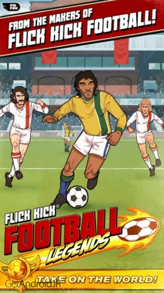 دانلود Flick Kick Football Legends 1.9.85 بازی فوتبال کارتونی اندروید