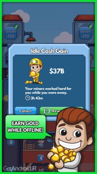 دانلود بازی Idle Miner Tycoon اندروید