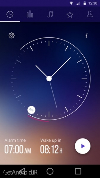 دانلود Sleep Time Smart Alarm Clock Premium v1.36.3575 برنامه ساعت زنگدار هوشمند اندروید