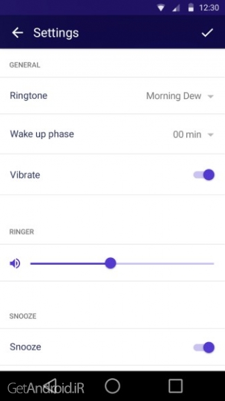 دانلود Sleep Time Smart Alarm Clock Premium v1.36.3575 برنامه ساعت زنگدار هوشمند اندروید
