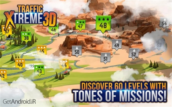 دانلود Traffic Xtreme 3D 1.00 بازی اتومبیلرانی مسابقه در ترافیک اندروید