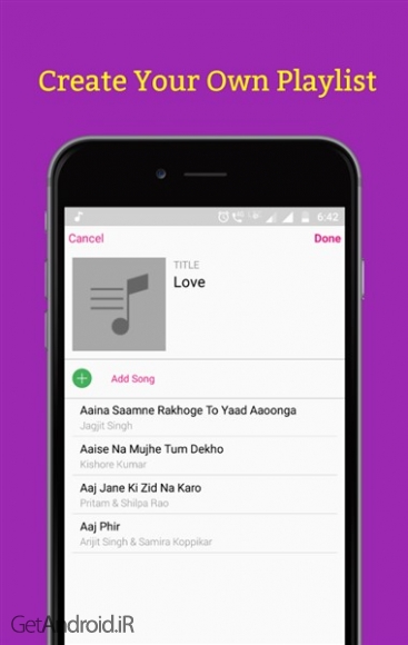 دانلود iMusic Pro v6.11 برنامه موزیک پلیر آیفون برای اندروید