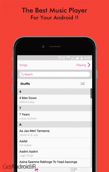 دانلود iMusic Pro v6.11 برنامه موزیک پلیر آیفون برای اندروید