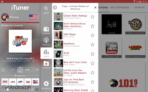 دانلود برنامه myTuner Radio اندروید