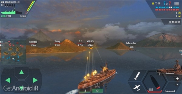 دانلود بازی Battle of Warships اندروید