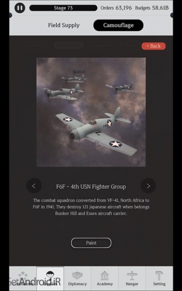 دانلود Tap Flight Wings : Beyond Tail - WW2 2.47 بازی بال های پرواز اندروید