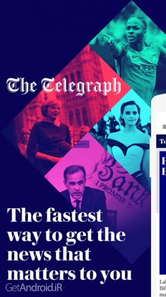 دانلود برنامه The Telegraph Live News اندروید
