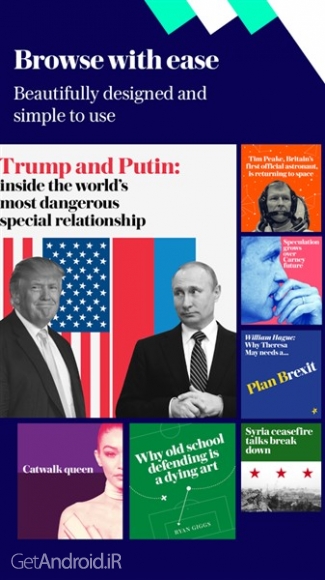 دانلود برنامه The Telegraph Live News اندروید