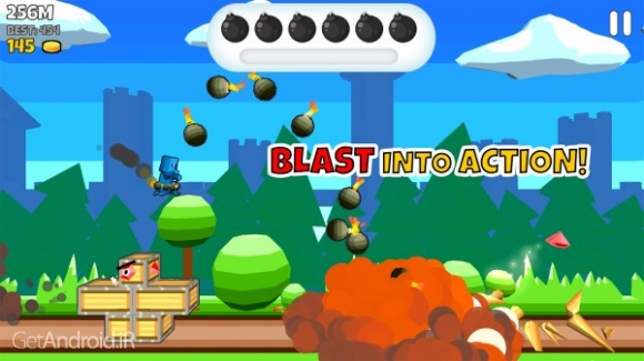 دانلود Dyna Knight 1.0.3 بازی آرکید شوالیه اندروید