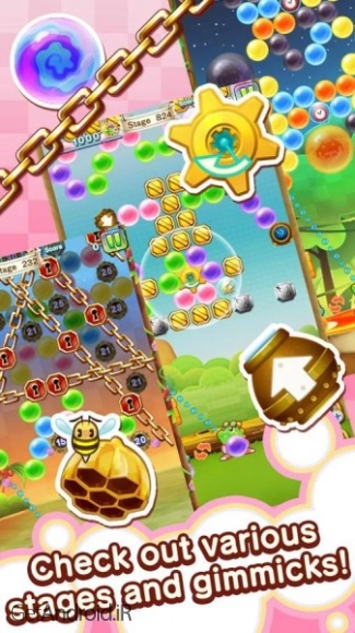 دانلود PUZZLE BOBBLE JOURNEY 1.0.1 بازی پازل سفر عجیب اندروید