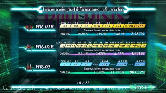 دانلود RAYCRISIS 1.0.9 بازی آرکید بحران هوایی اندروید