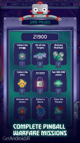 دانلود Pinball Cadet 1.8.1 بازی پینت بال برای اندروید بدون دیتا