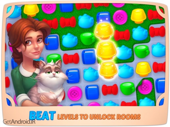 دانلود بازی Homescapes اندروید