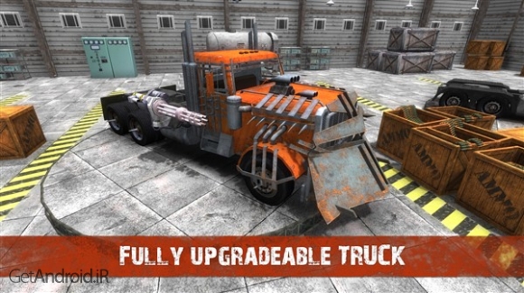 دانلود Death Truck Hero - Apocalypse Road 1.11 بازی اکشن جاده آخرالزمانی اندروید
