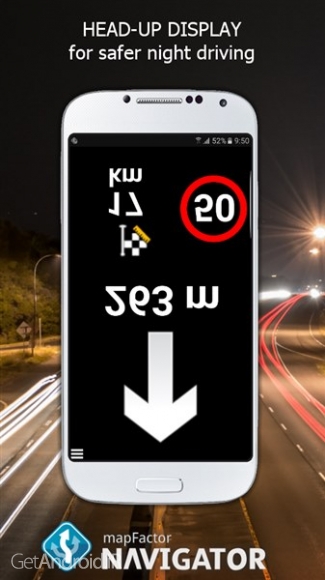 دانلود برنامه MapFactor GPS Navigation Maps اندروید
