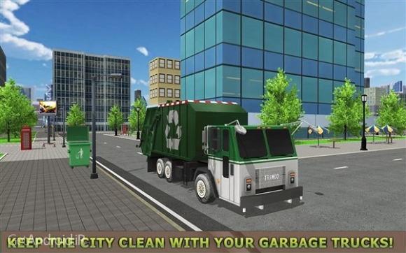 دانلود Garbage Truck Simulator PRO 2017 v1.2 بازی کامیون های زباله 2017 اندروید